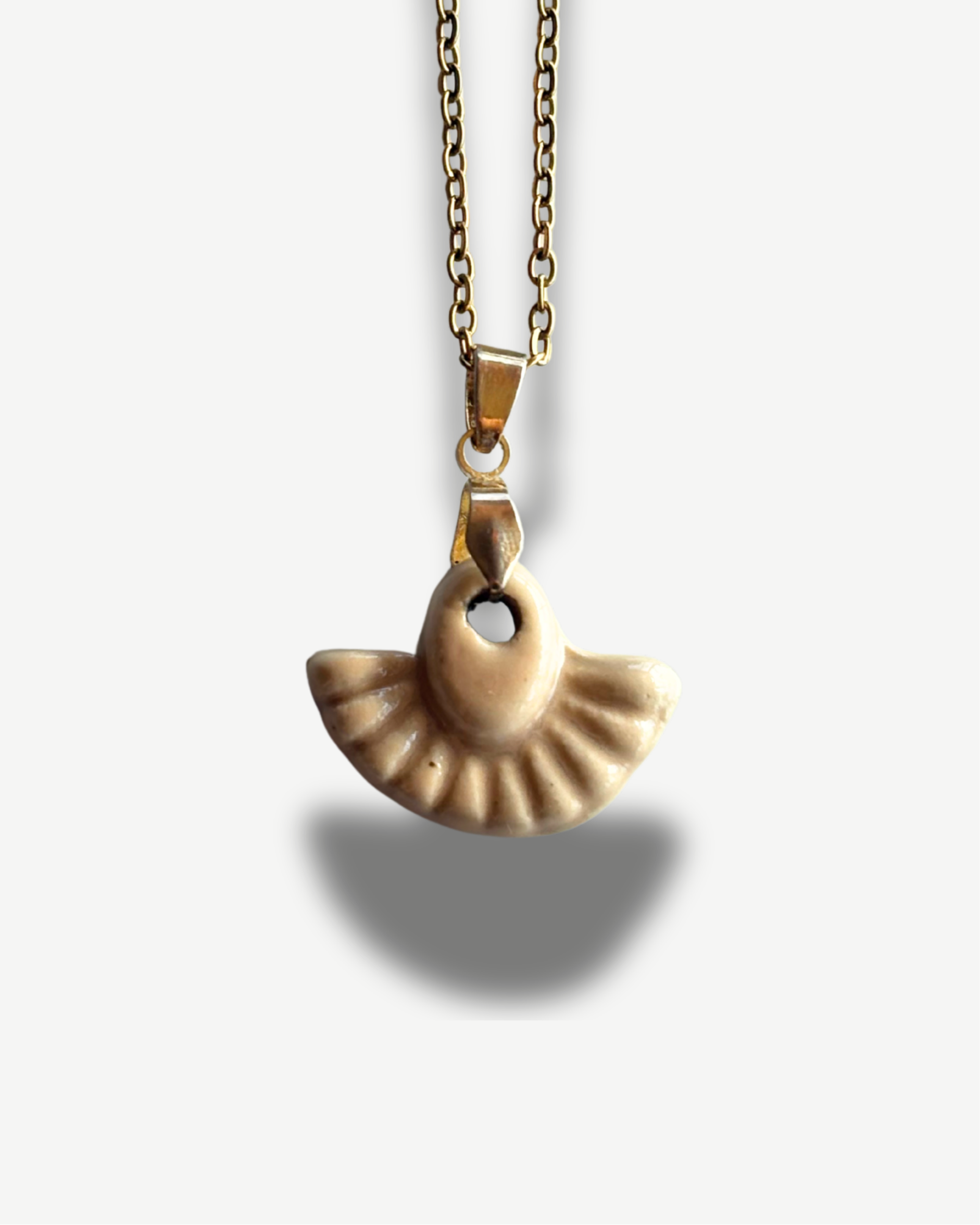 Ras de cou Aile beige